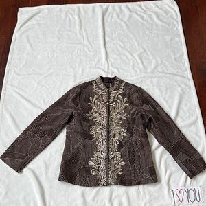 COPY - COPY - Jacket brown and gold